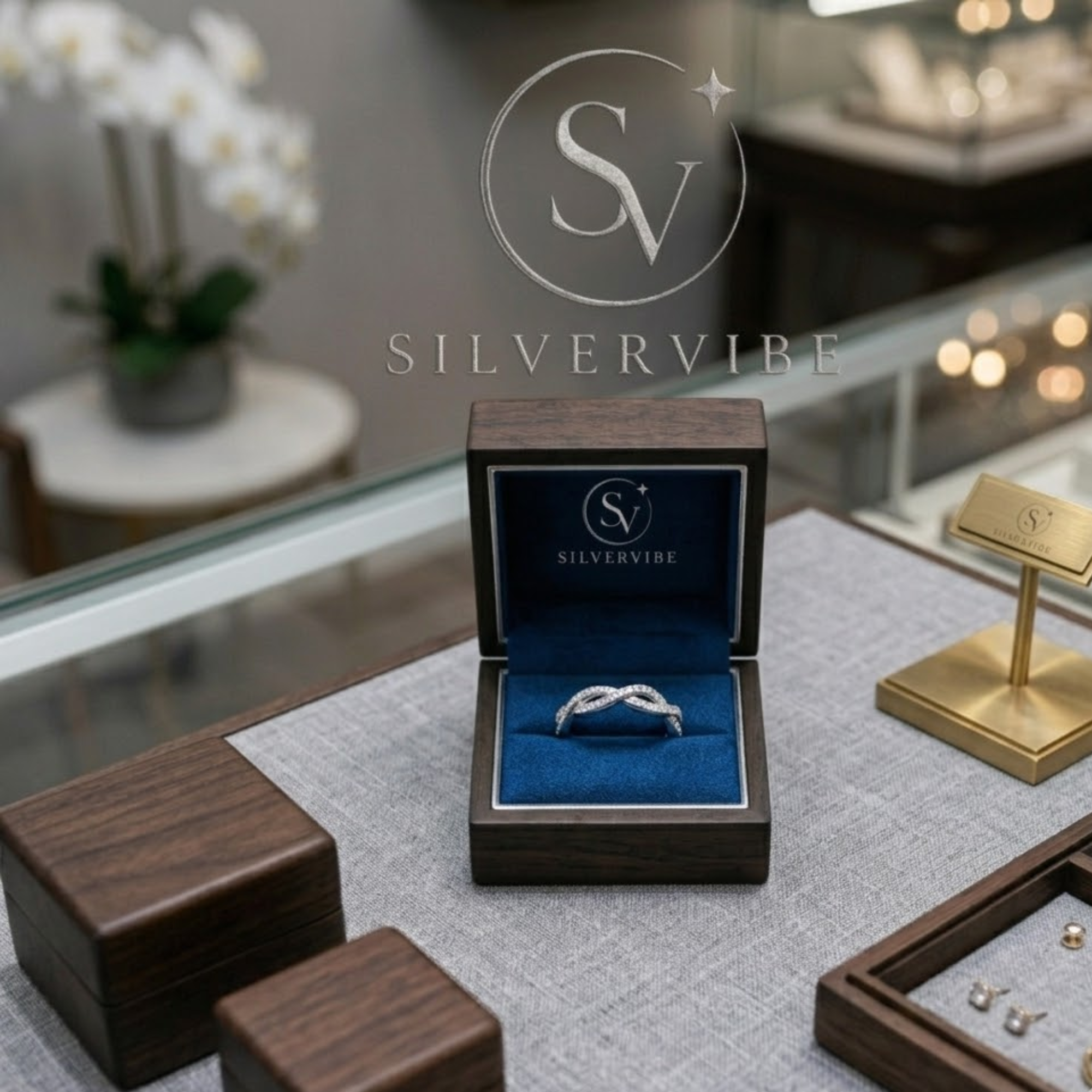 Nhẫn bạc nữ tối giản Silver Vibe - Hiện đại - Ảnh 2