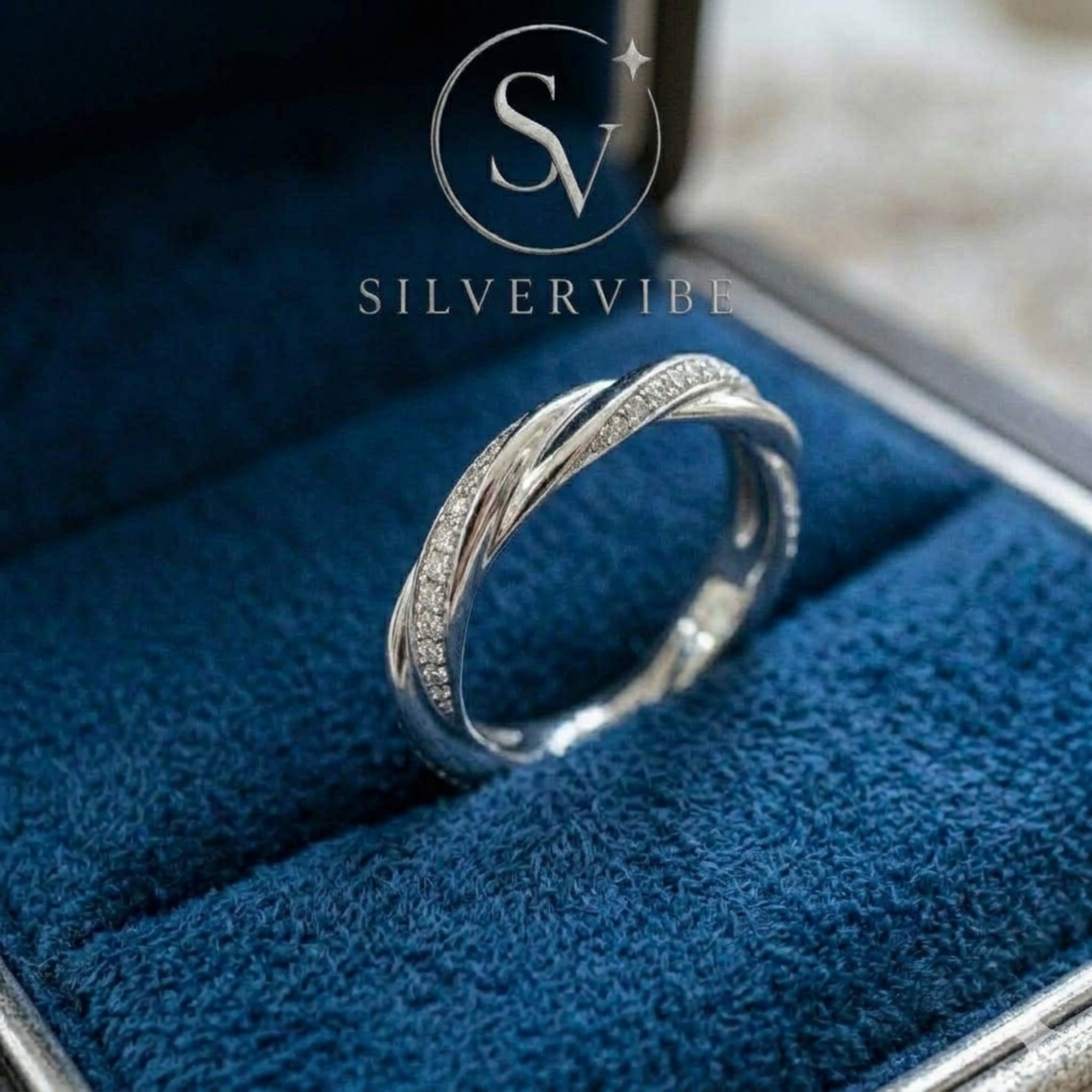 Nhẫn bạc nữ tối giản Silver Vibe - Hiện đại - Ảnh 4