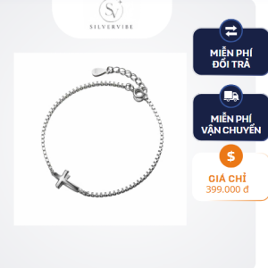 Vòng Tay Thánh Giá Bạc 925