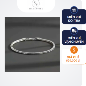 Lắc Tay Bạc Nữ SilverVibe Thanh Lịch – Tinh Tế Cho Mọi Phong Cách