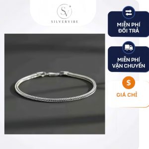 Lắc Tay Bạc Nữ SilverVibe Thanh Lịch – Tinh Tế Cho Mọi Phong Cách